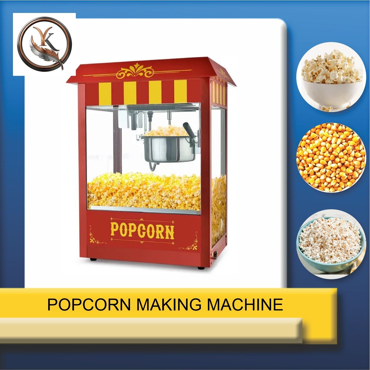 Popcorn making machine